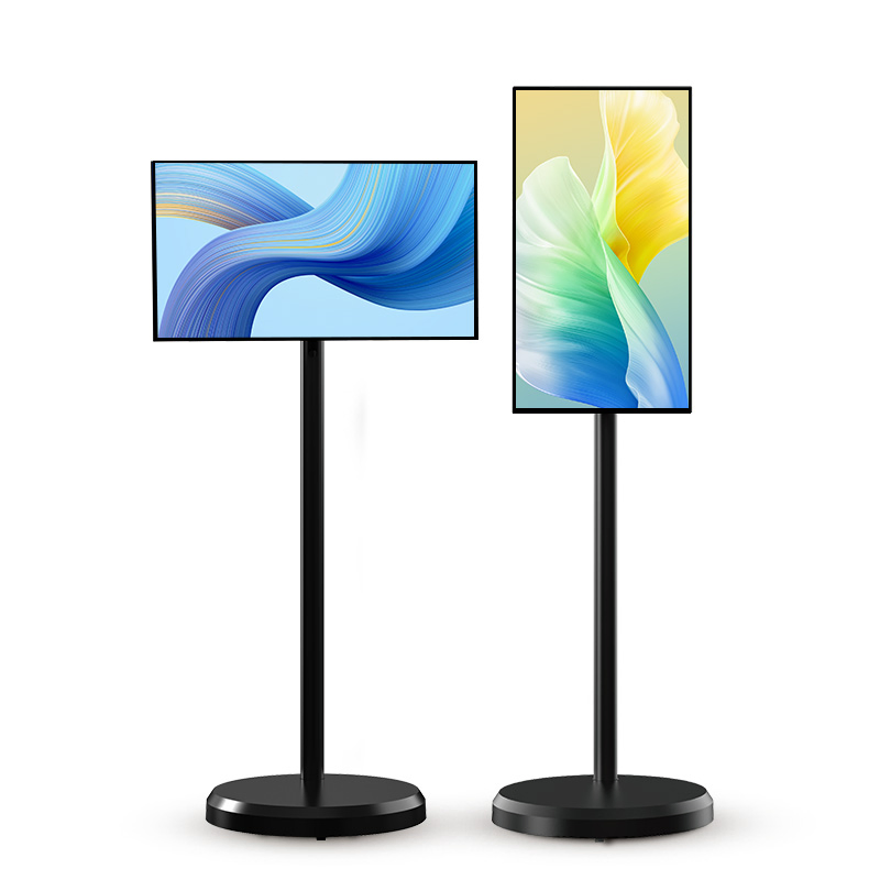 S01 21.5"4G+64G/6g+128g 1080P Mini Portable Color TV Touch Screen LCD Monitor Rotation