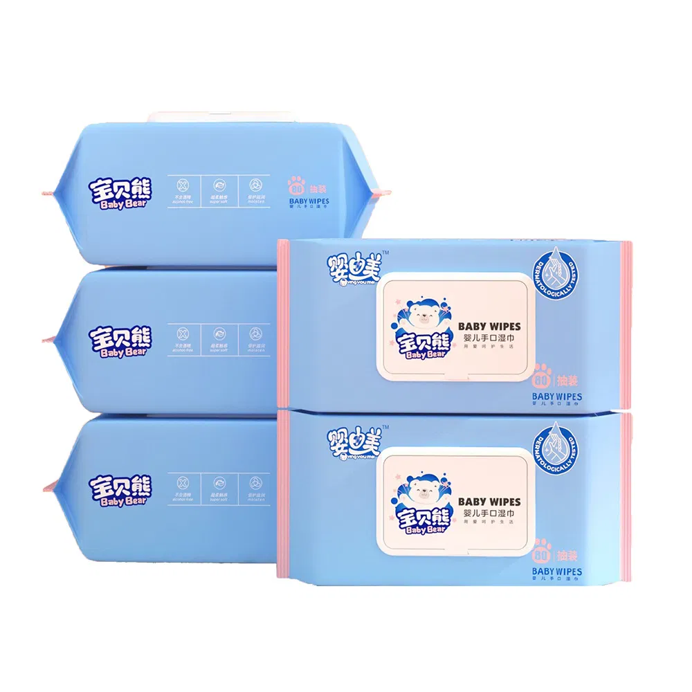 Soft and Safe Biodegradable Baby Wet Wipes for Sensitive Skin