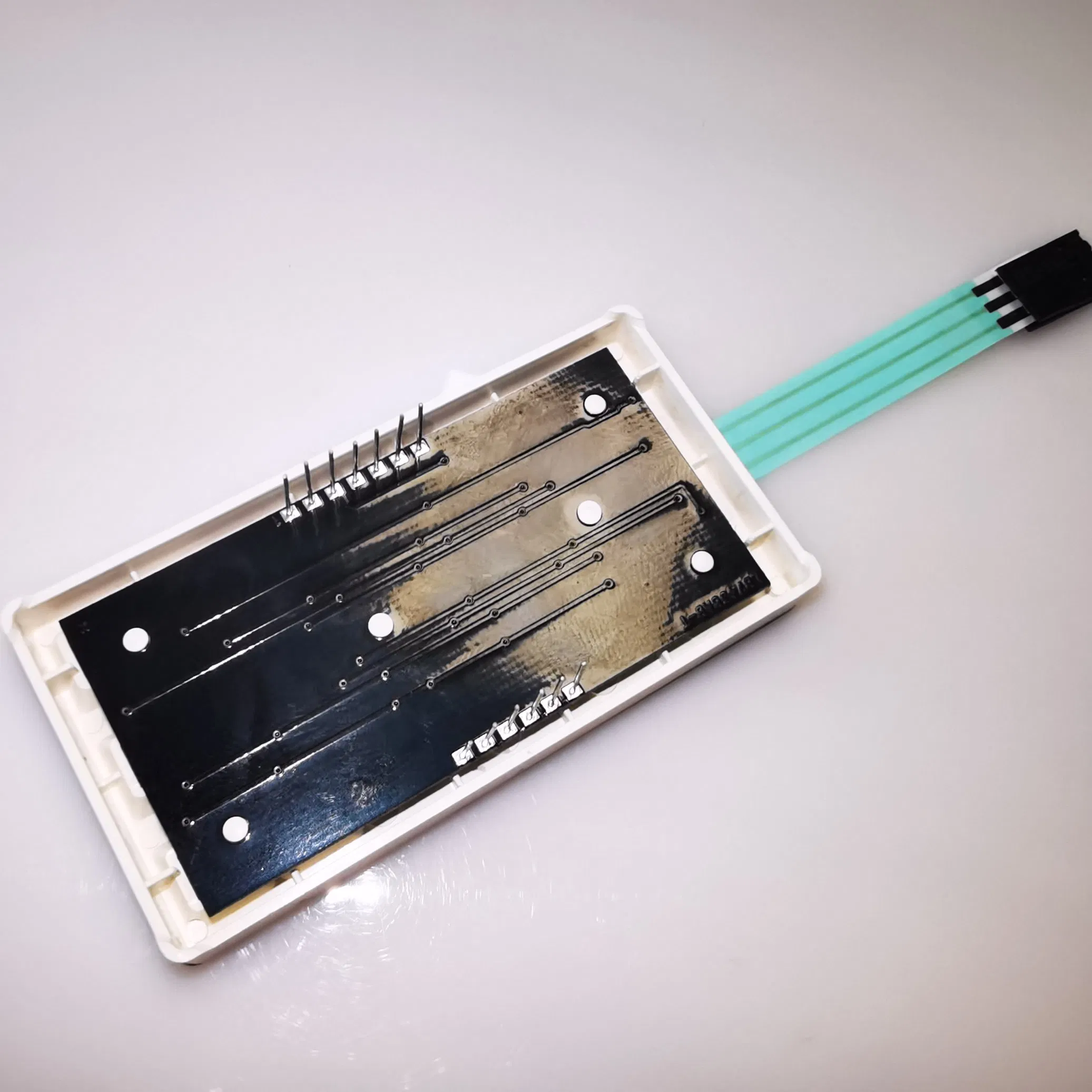 Custom Multicolour 3 Digit 7 Segment LED Display Touch Button for Temperature Control