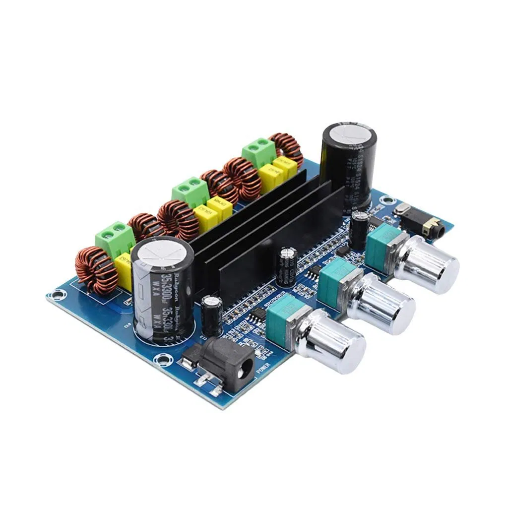 Tpa3116 Bluetooth 5.0 Digital Power Amplifier Board 2.1 Channel High Power DIY