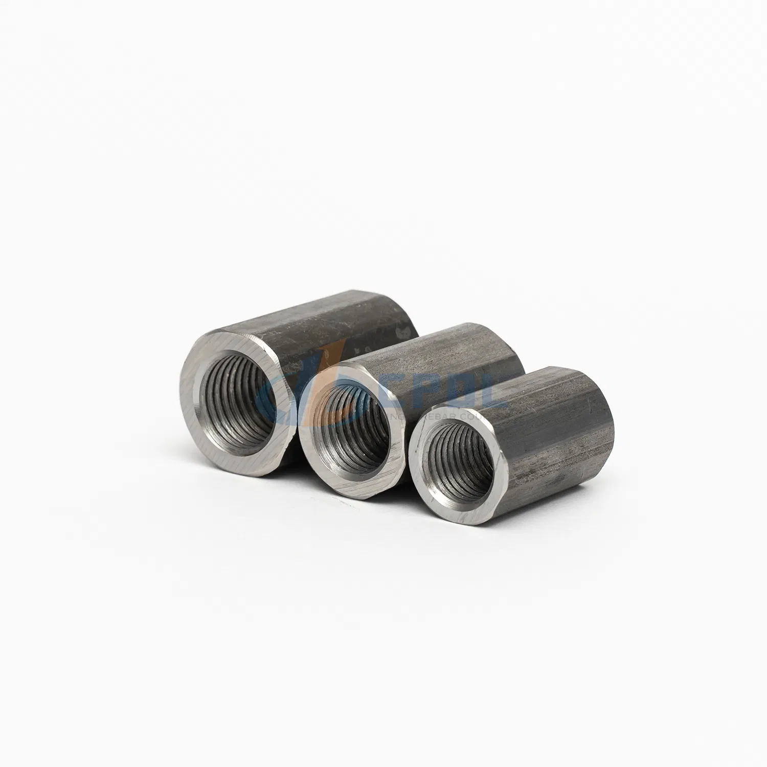 Made in China Top Quality China Rebar Coupler Reinforcing Bar Connector Mechanical Screwed Splicing Rebar Coupler Swaged Rebar Coupler