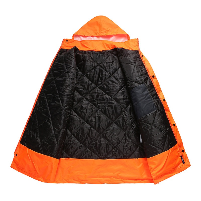 High Visbility Safety Reflective Raincoat Jacket Workwear Uniform Reflective Waterproof Workman Jackets Work Clothes