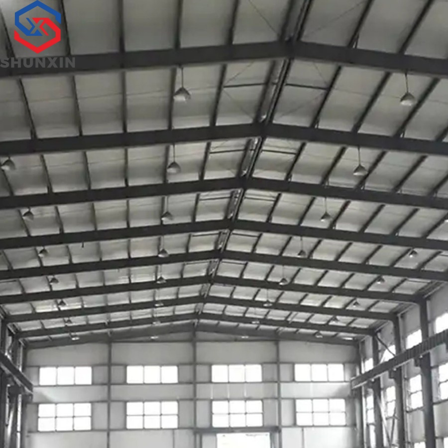 Hot-DIP Galvanized Frame Easy Assembled Prefabricated Warehouse Building Workshop Steel Structure Shed