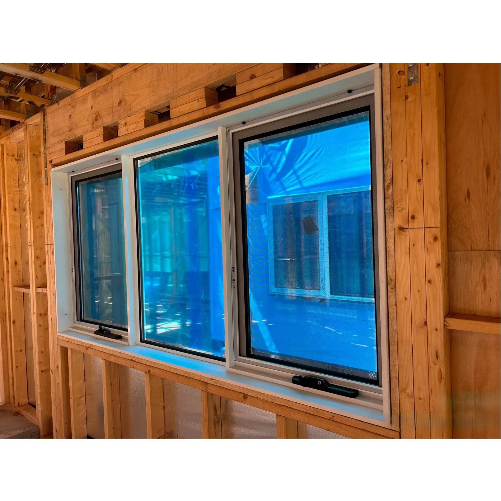 Factory Price Customized Australia Style High Quality Black Color Aluminum Sliding Doors with Tempered Glass