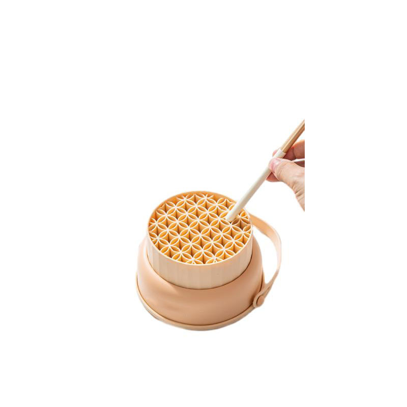 Foldable Silicone Makeup Clean Case Brush Holder Makeup Clean