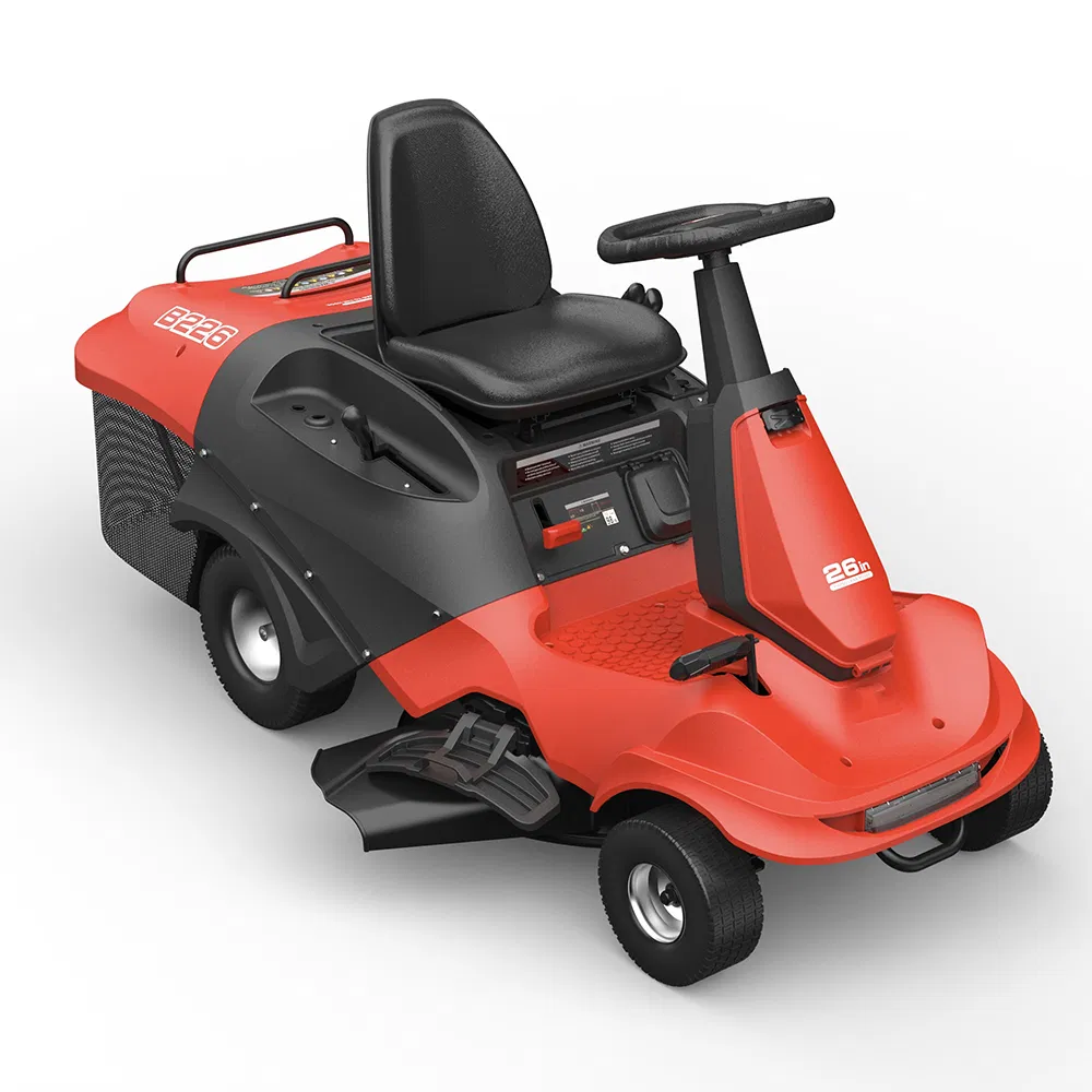 Newest Garden Machine 26" Ride on Lawnmower with 4.5kw 224cc Engine (QG26)