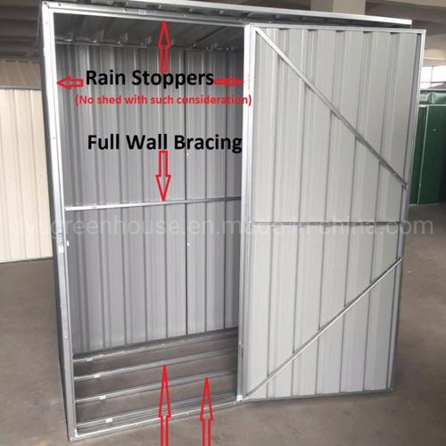 Gable Roof Steel Garden Shed, Garden Shed Storage for Sale