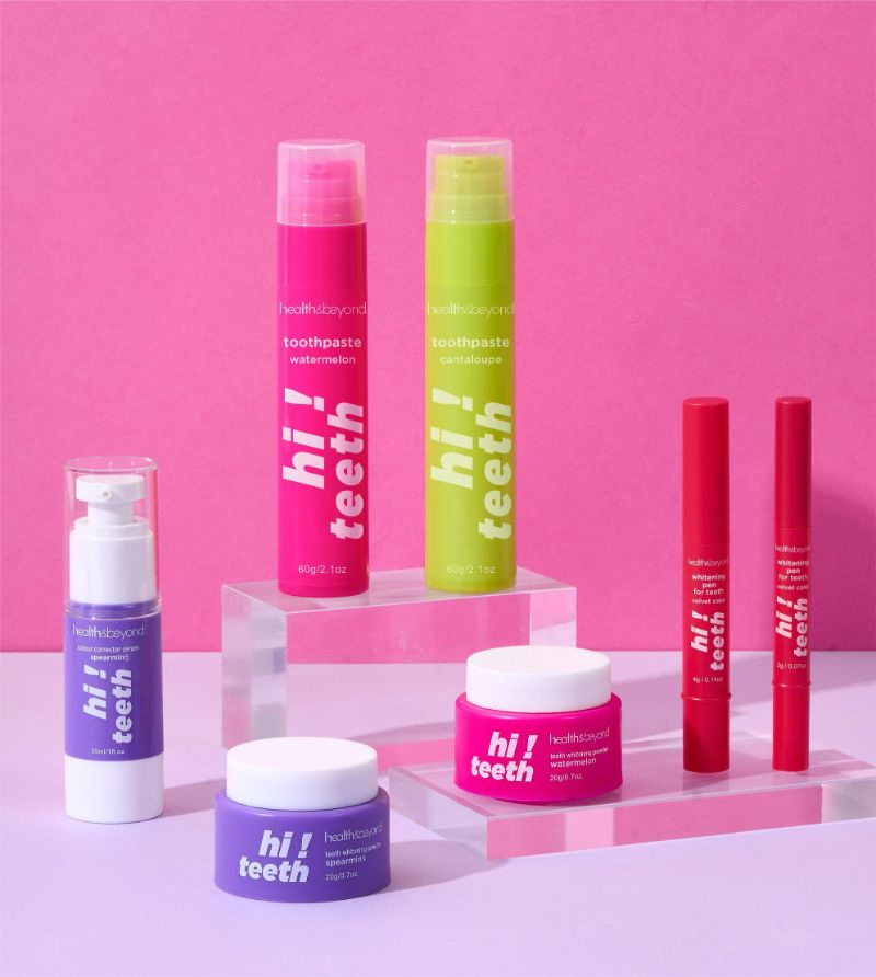 OEM Supplier 30ml Travel Size Teeth Whitening Purple Colour Corrector Serum Toothpaste