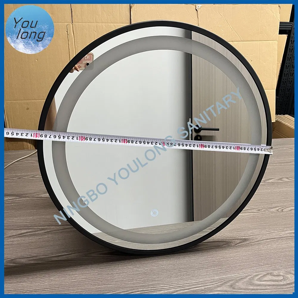 LED зеркало для макияжа с подсветкой, 3 цвета