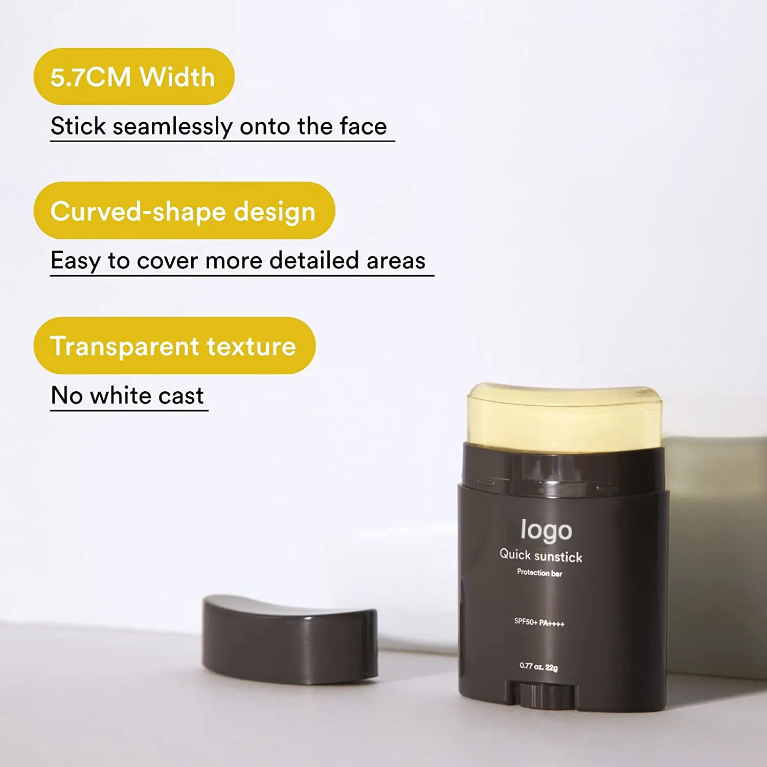 Beauty Cosmetics Skin Care Non Sticky No Whitecast Quick Sunscreen Stick