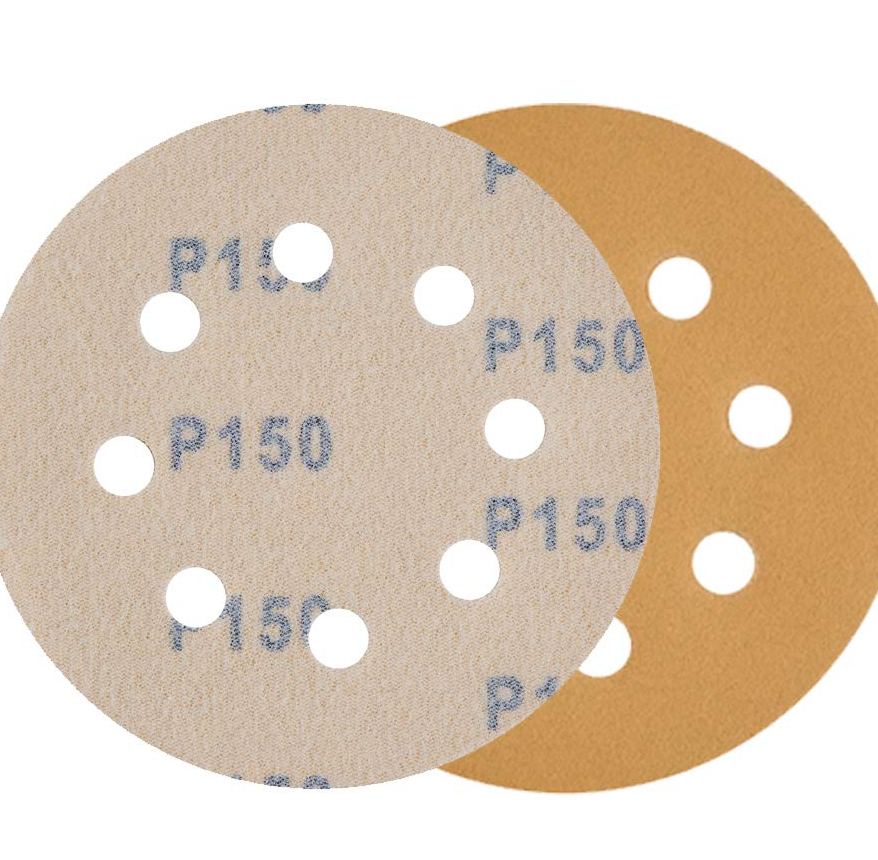 8 Holes Abrasive Tools Hook and Loop Sanding Disc