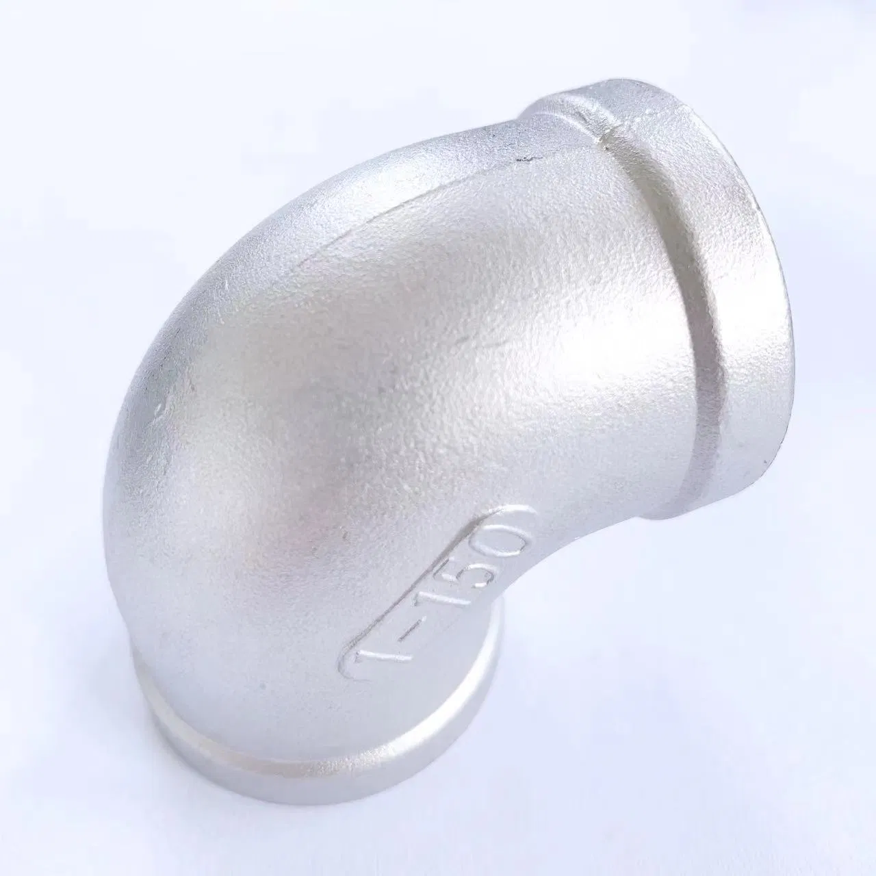 Connecting Water Pipe 201 Stainless Steel 90 Degree Elbows Female Thread