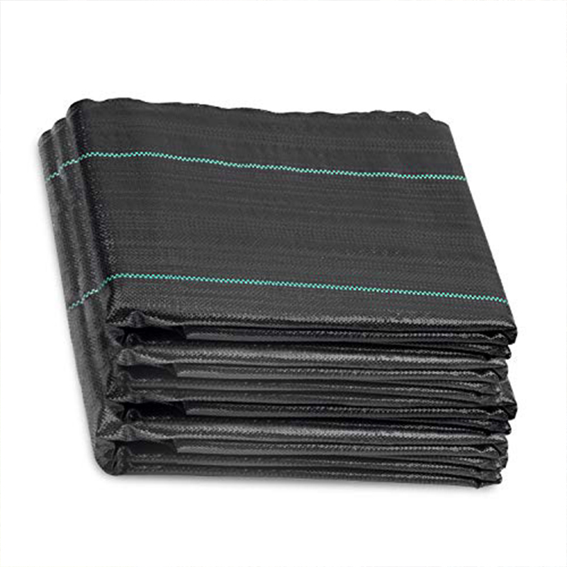 SGS China Manufacturers Plastic Anti UV Black PP Woven Heavy Duty Geotextile Agriculture Ground Cover Garden Landscape Block Barrier Fabric Control Weed Mat