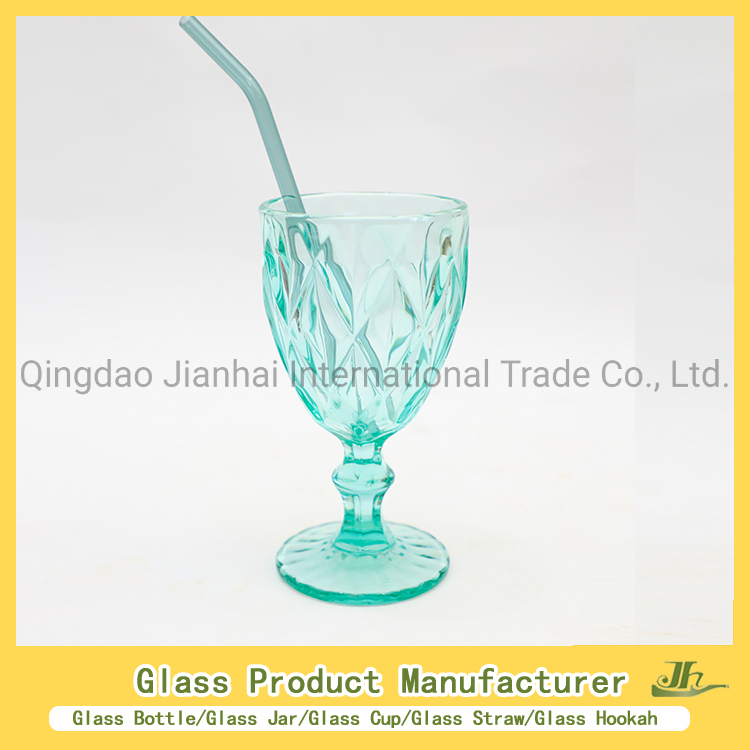 High Borosilicate Glas Straw Oblique Mouth Clear Boba Straws for Milk Tea 14mm Straws