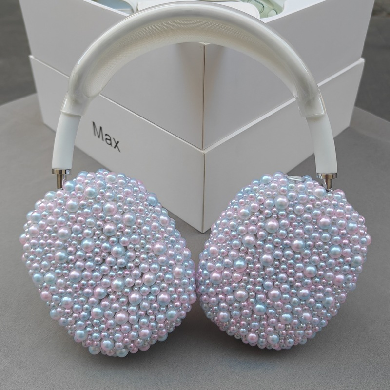 Чехол для AirPods Max с жемчужным блеском, противоударный