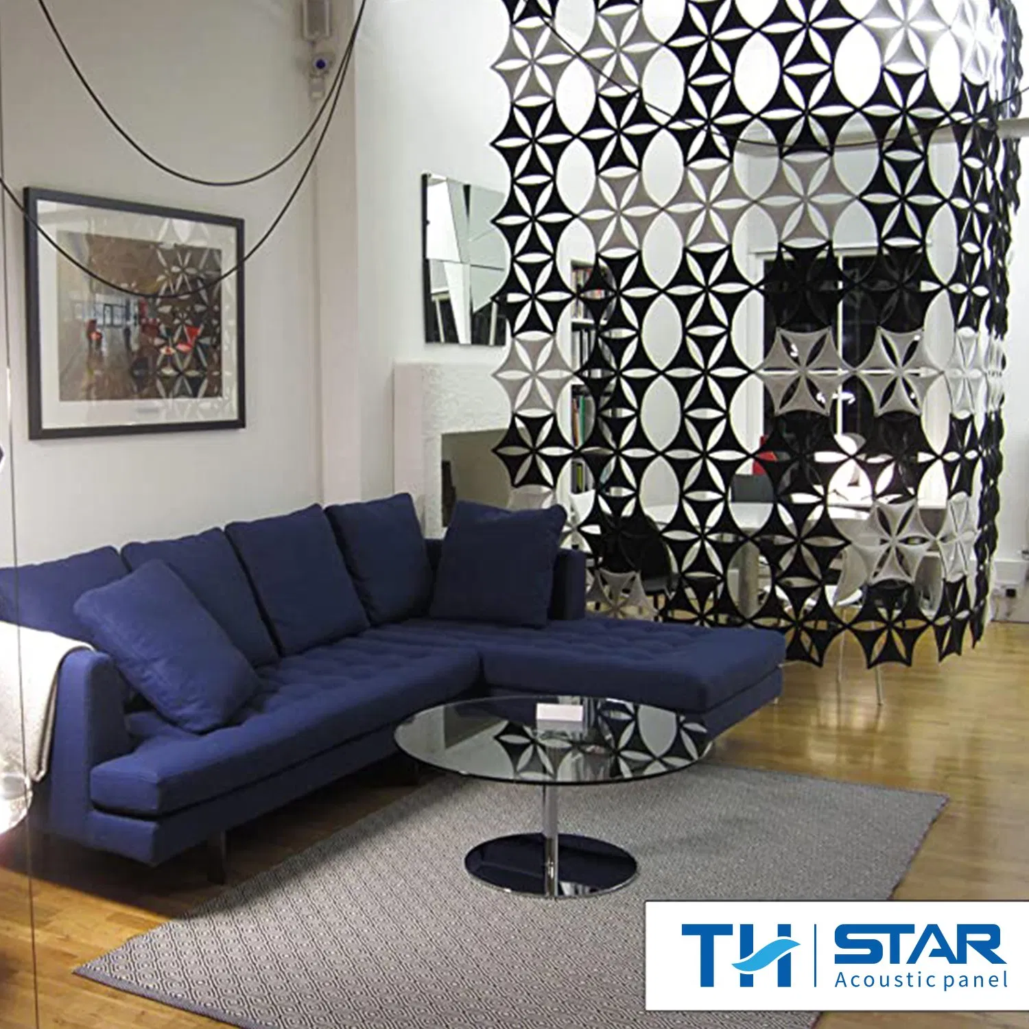 Digital Sound Board Divider Clear Room Studio Desk Screen Divider Sound Absorber Workstation Acoustic Panel