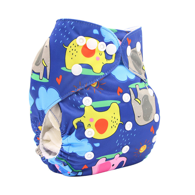 New Patterns of Washable Breathable Diaper Pants for Babies Aged 0-3 Years Old with Leak-Proof Cloth Pockets