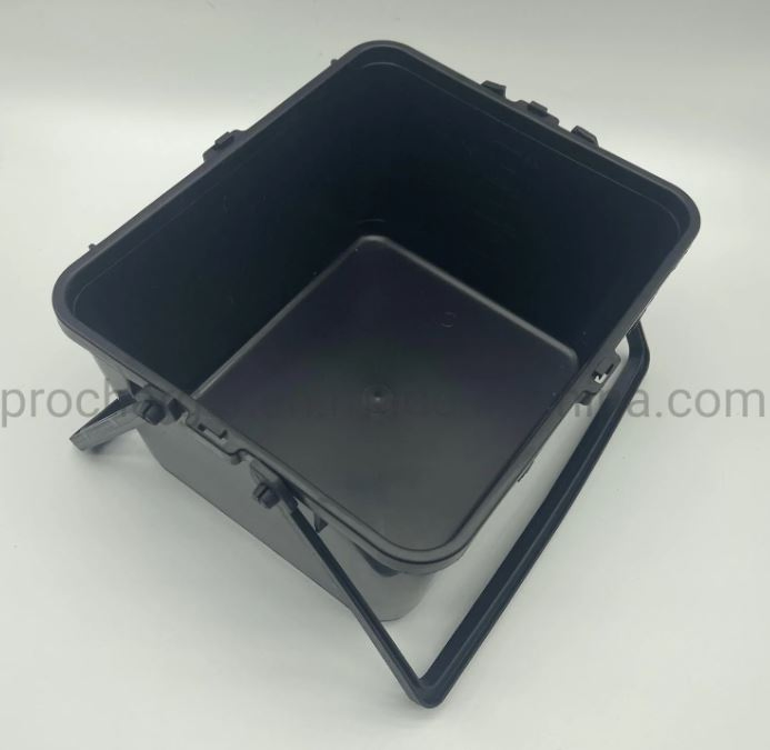 Good Quality 4.5 Liter Plastic Paint Bucket with Double Handle