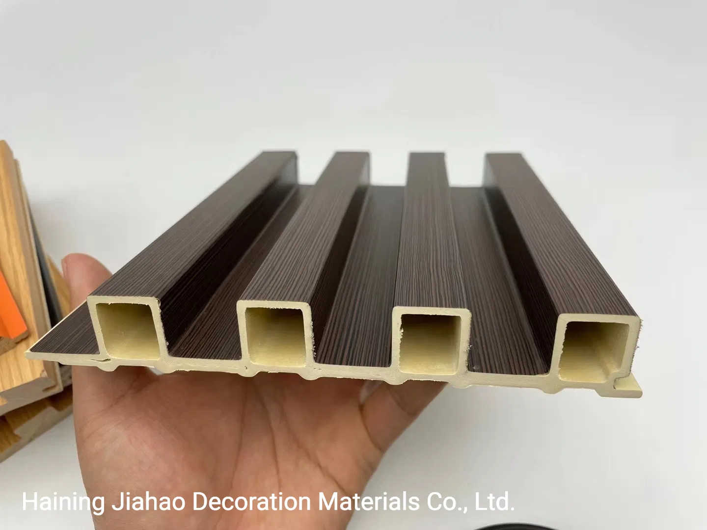 160*24mm Building Material Customized Colors Top Quality Hot Sale WPC PVC Wall Ceiling Panel Deco Board