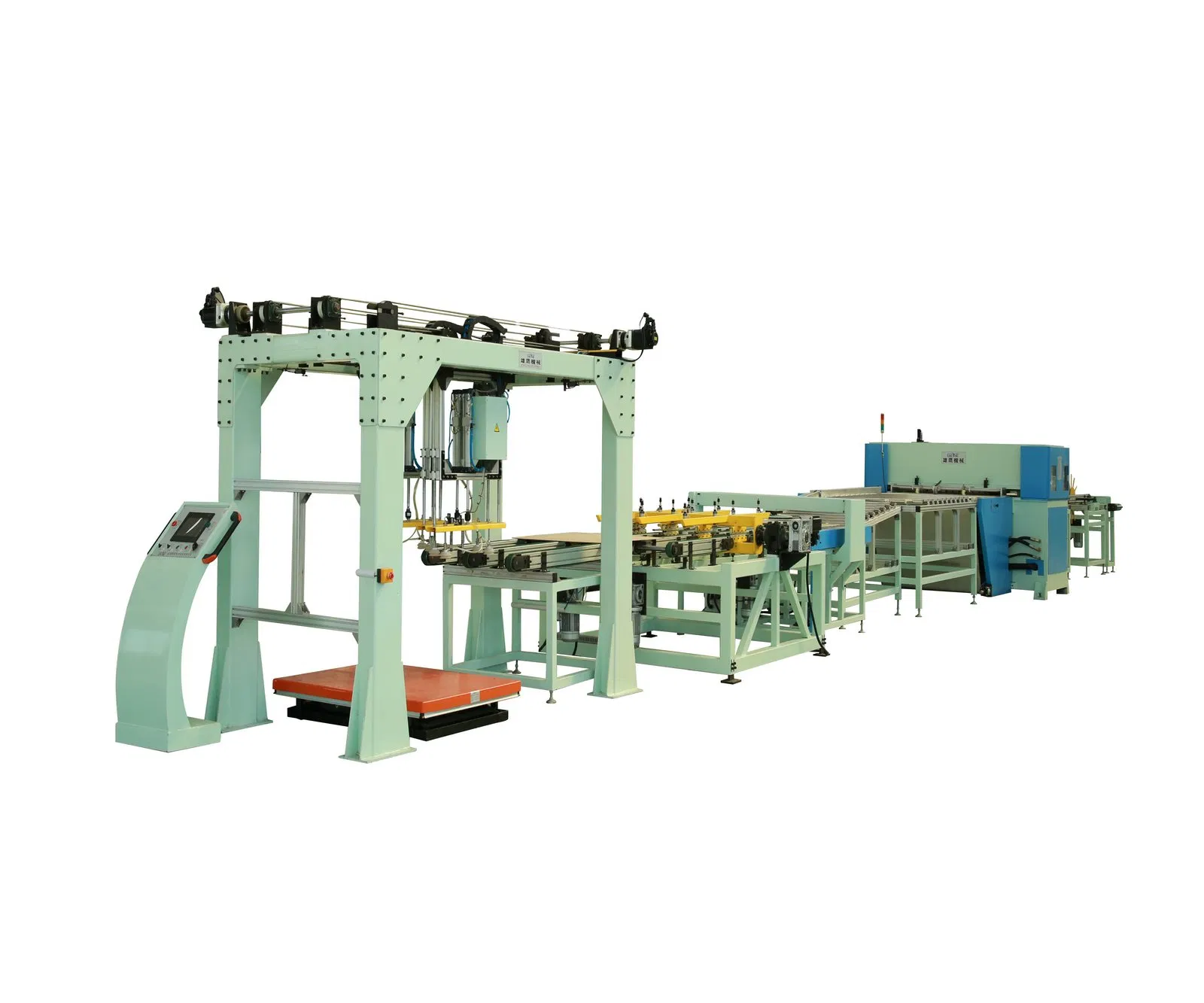 High Efficiency Automatic Lvt Floor Planks Punching Machine
