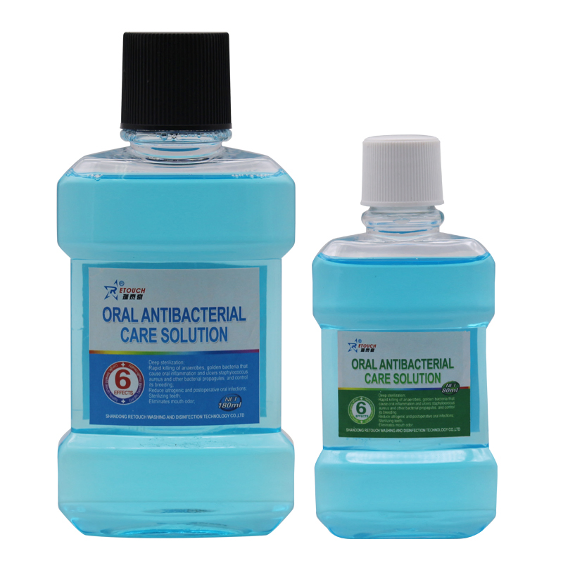 500 Ml Oral Care Fresh Breath Mouthwash with Chlorine Gluconate