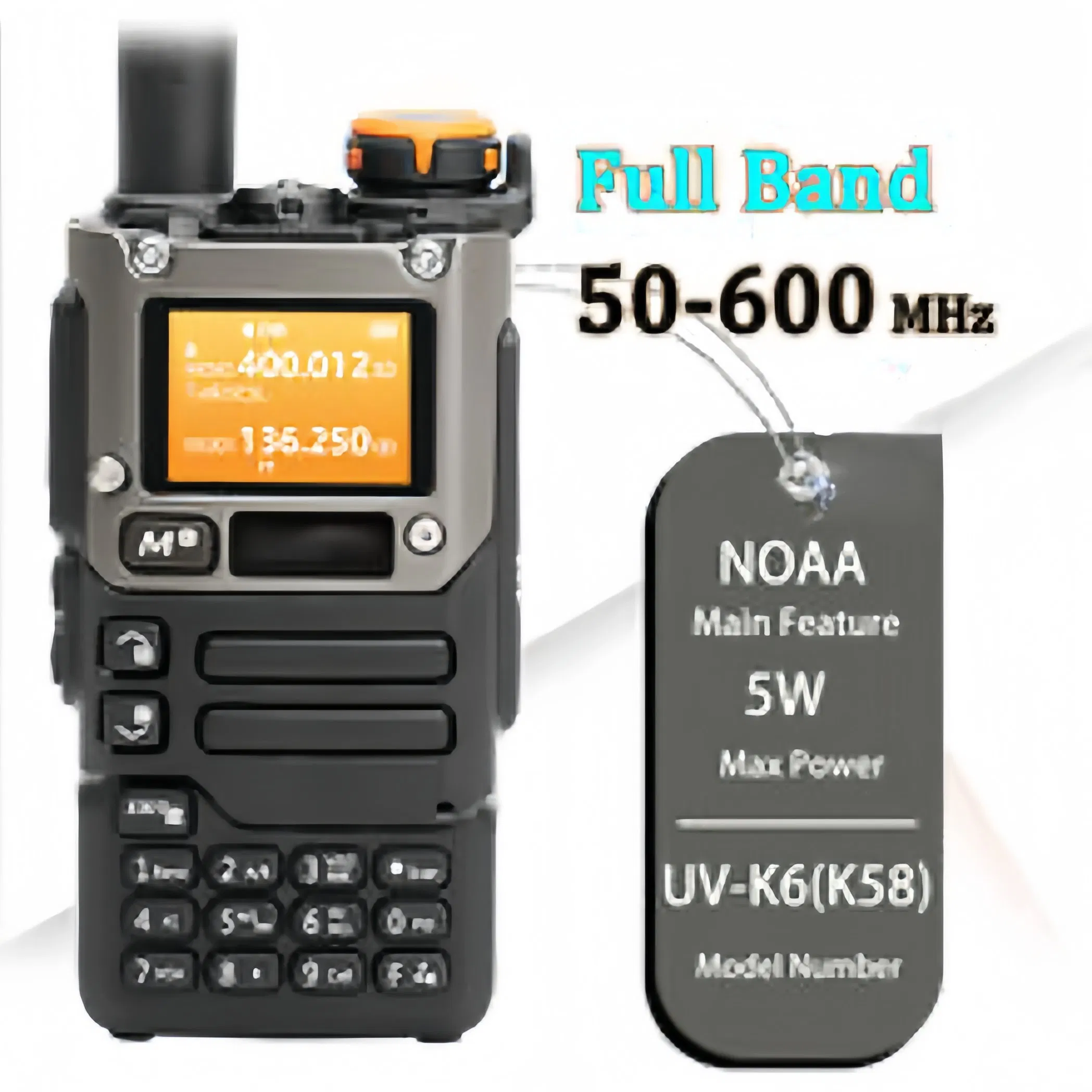 Портативная рация Maxtree MXEL-7300 с двойным временем