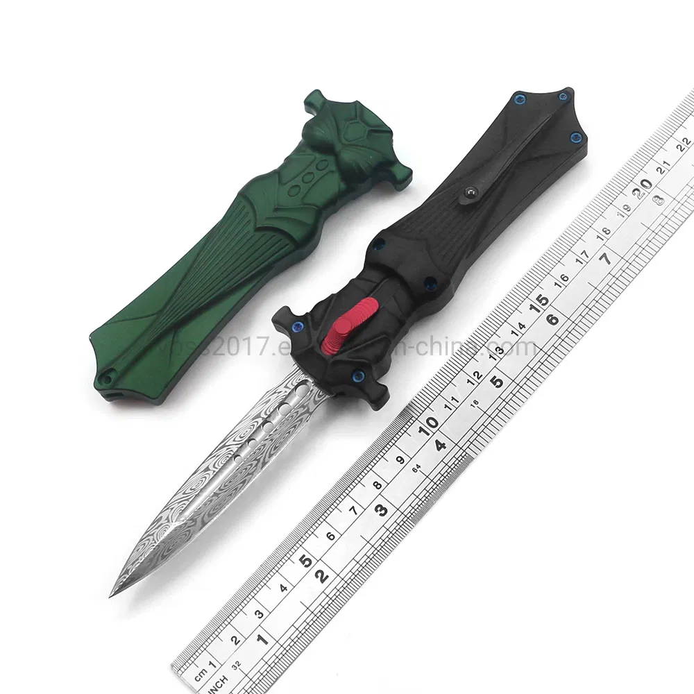 8.5"Otf Mermaid Knives Swedish Powdered Damascus Steel