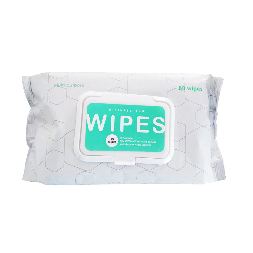 75% Alcohol Kill 99.9% Virus Non-Woven Wet Wipes