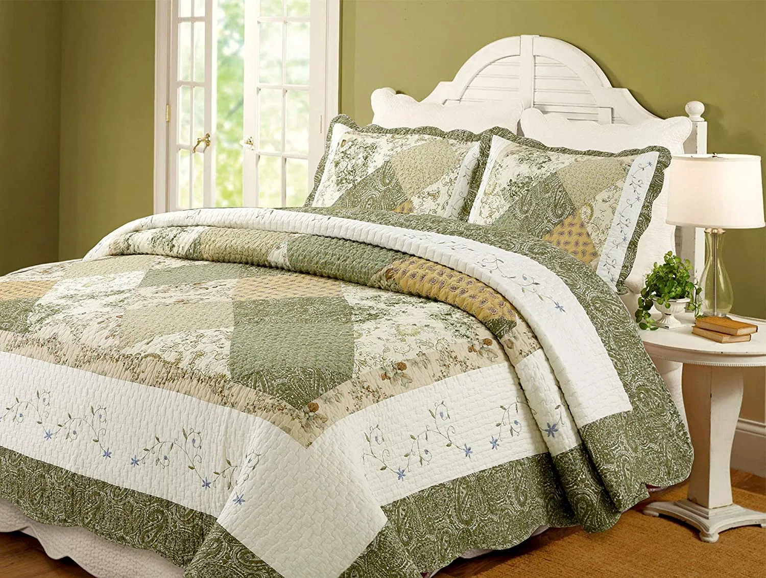 Wholesale 100% Cotton Quilt Bedding Set