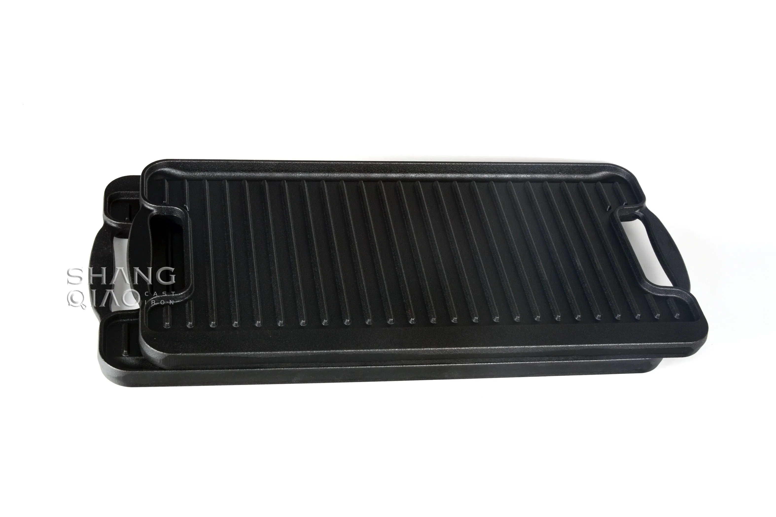BBQ Cookware Outdoor Cookware Reversible Griddle Cast Iron Griddle