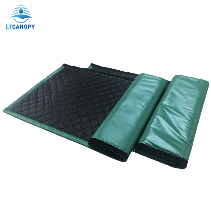 Litong Waterproof PVC Mesh Coated Tarpaulin Customized Size Colour Quick Install Portable Sound Barrier Sheet