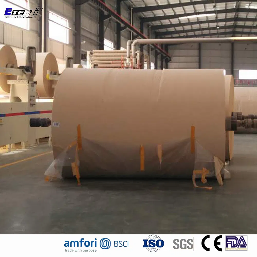 Standard Bamboo Pulp OEM Rolls Tissue Paper Ecf Mother Jumbo Roll in China