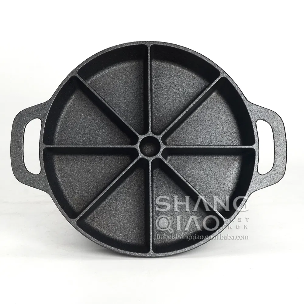 Чугунная форма для скоунов и кукурузного хлеба, 9 долек