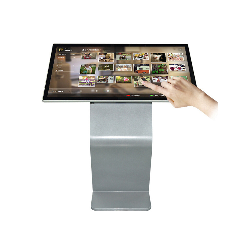 21.5-Inch Interactive LCD Touch Screen Kiosk for Self-Service