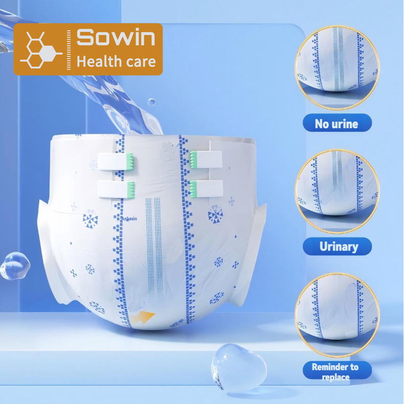 Wholesale OEM Disposable Medical Hospital Absorption Breathable Overnight Brief Incontience Adult Diaper