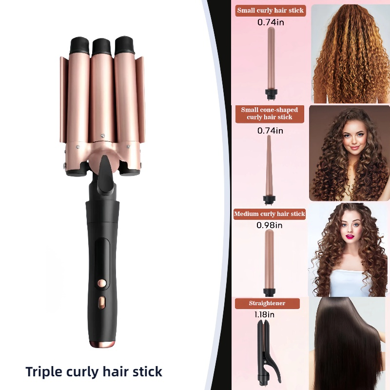 Professional Curling Irons Small, Medium, Tapered, Straight, Large Waves