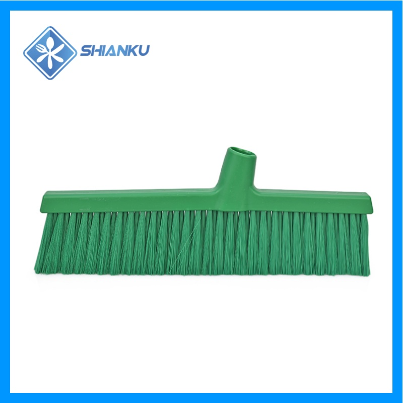 Shianku Food Grade Industry Color Coding Soft Bristle Hospital Cleaning Brooms