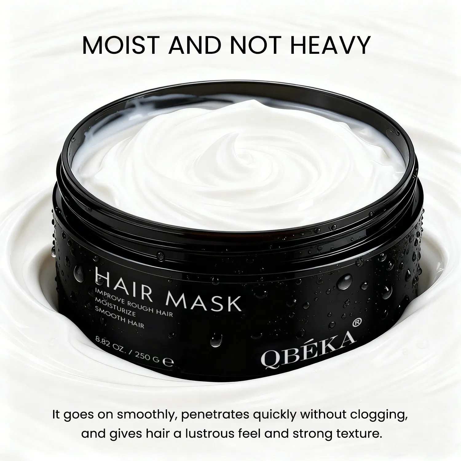 Qbeka Pure Collagen Hair Mask Prevent Breakage Moisture