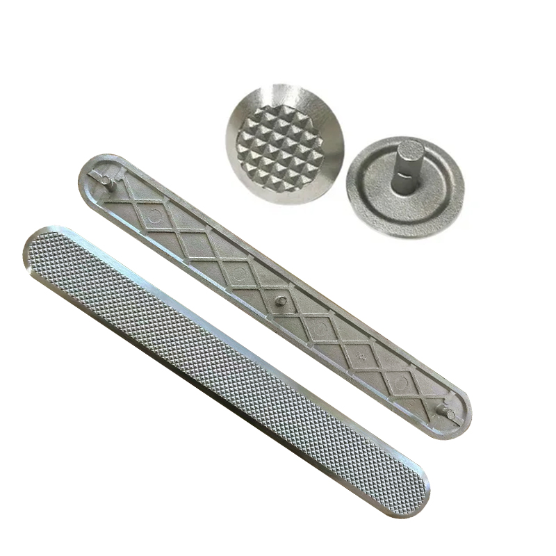 304 316 Stainless Steel Non-Slip Tactile Indicator Stud Warning Strip Disable Blind Tactile Stud Safety Guiding Paving Tile Stud for Sidewalks Road