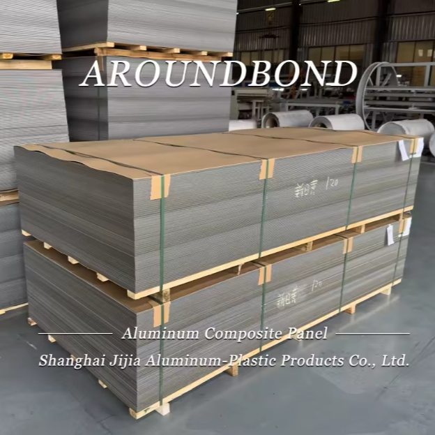 Facade Cladding Metal Aluminum Composite Panel Exterior Wall Coverning Panels