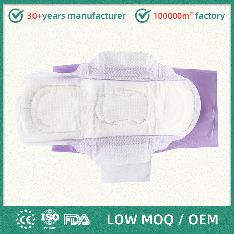 Disposable Hygiene Products Ultra Thin Anion Sanitary Napkins Cotton Sanitary Towels Best Price for Sanitary Napkin