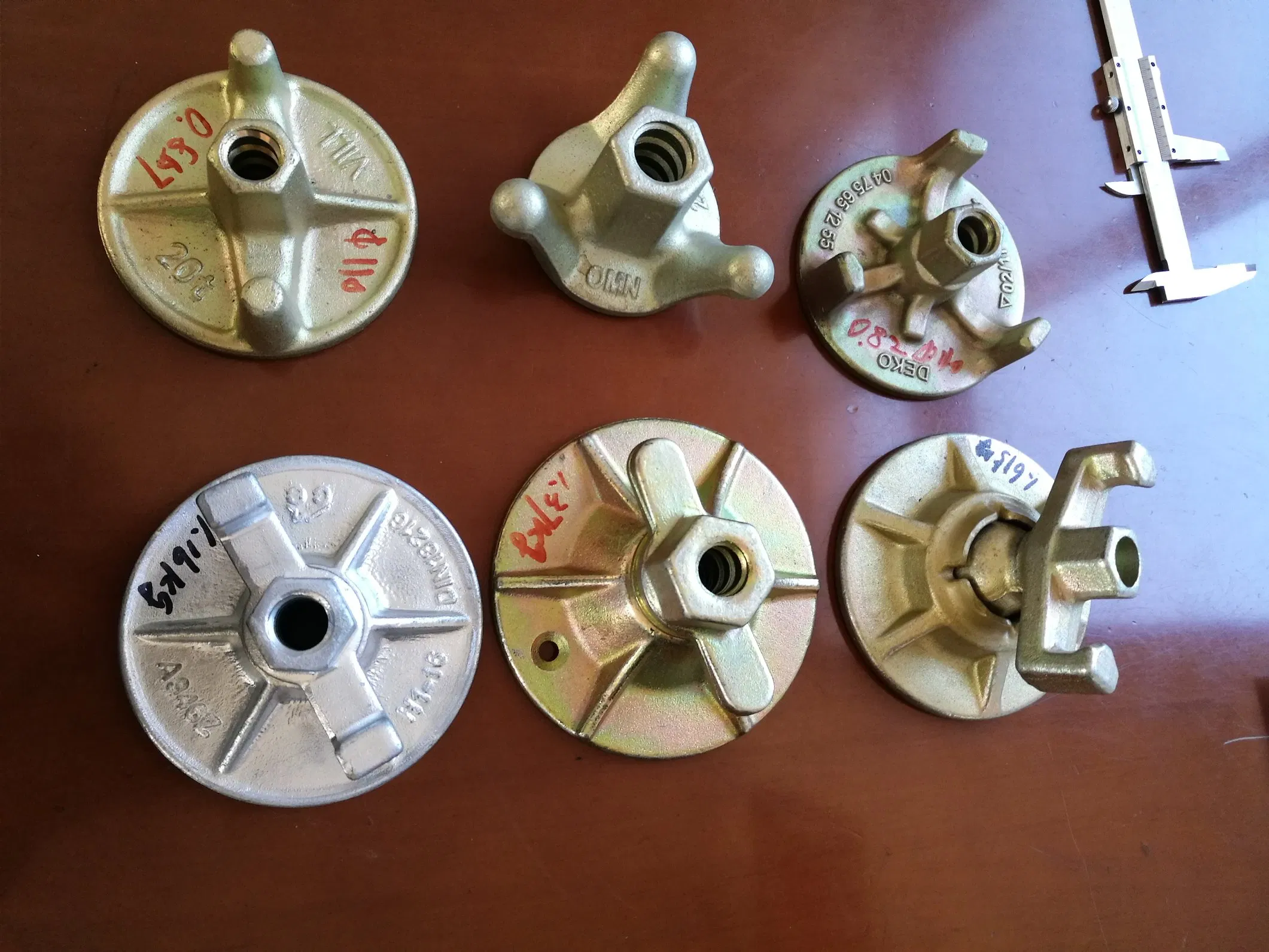 Peri/Doka/Meva/ Casting Wing Tie Rod Nut, Formwork Wing Nut, Slope Combination Plate