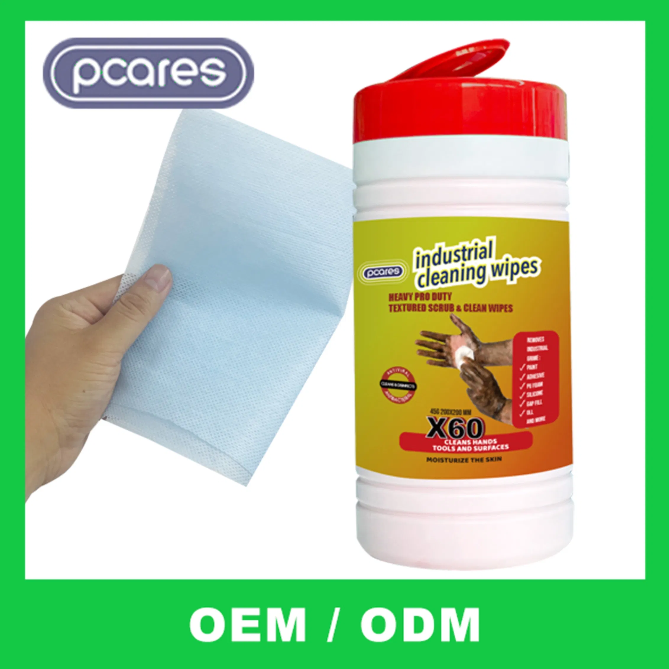 Modern Heavy-Duty Cleaning Wipes for Efficient Grease Removal