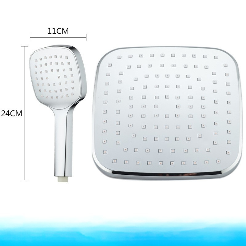 Modern Self-Cleaning Showerhead with Ergonomic Grip, Limescale-Resistant Self-Clean Nozzles