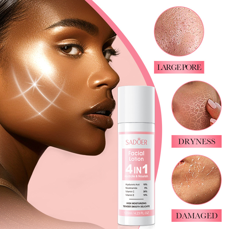 Firming Anti Wrinkles 4-in-1 Facial Brightening Whitening Tender Skin Face Cream Lotion