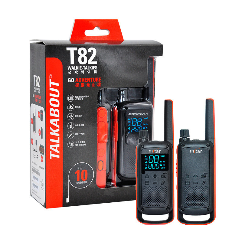 Рация T82 с двойным питанием и USB-зарядкой