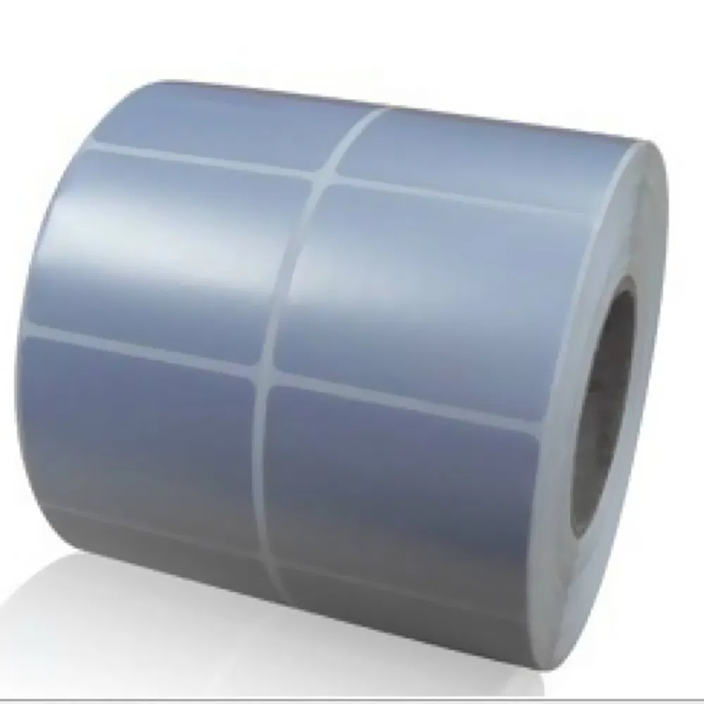 High Quality Self Adhesive Silver Label Packaging Sticker