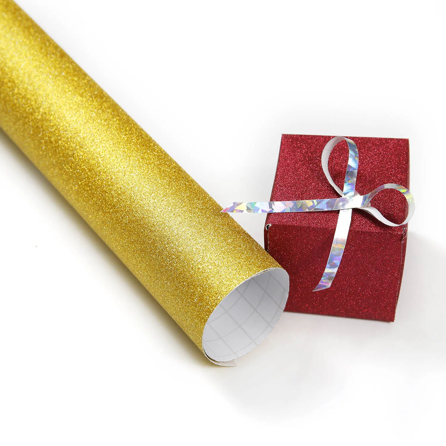 1.22*50m/0.61*50m Roll PP Glitter Color Cutting Vinyl Poster Materials for Machine