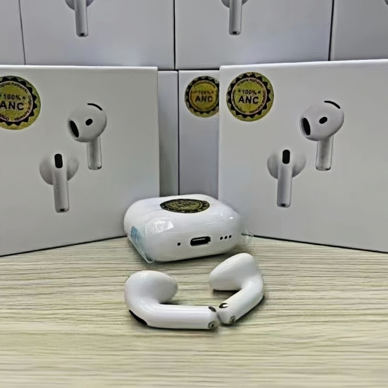 Bluetooth Headphones Pods 4 Wireless Earbuds Air PRO 2 with Original 1: 1 Logo Anc Noise Cancelling Earphones