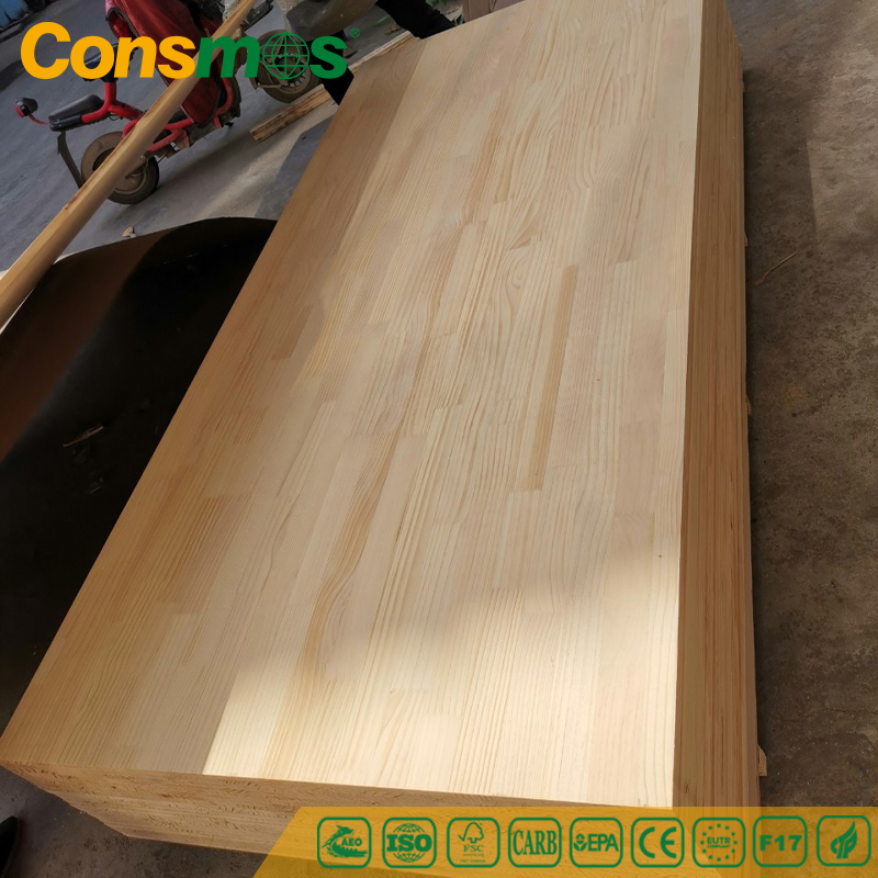 China Manufacturer Radiata Pine Solid Wood Laminated Timber Finger Jointed Board for Furniture